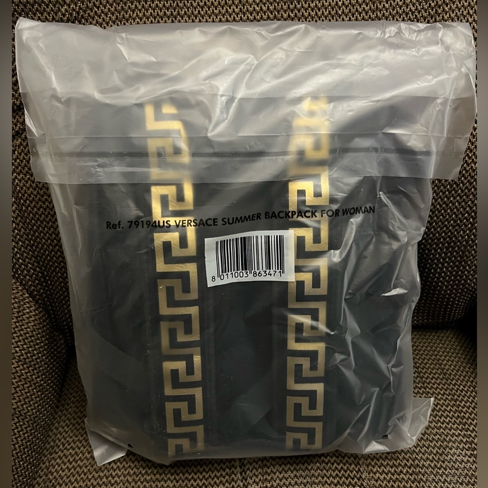Authentic Versace Parfums Backpack - Picture 2 of 3